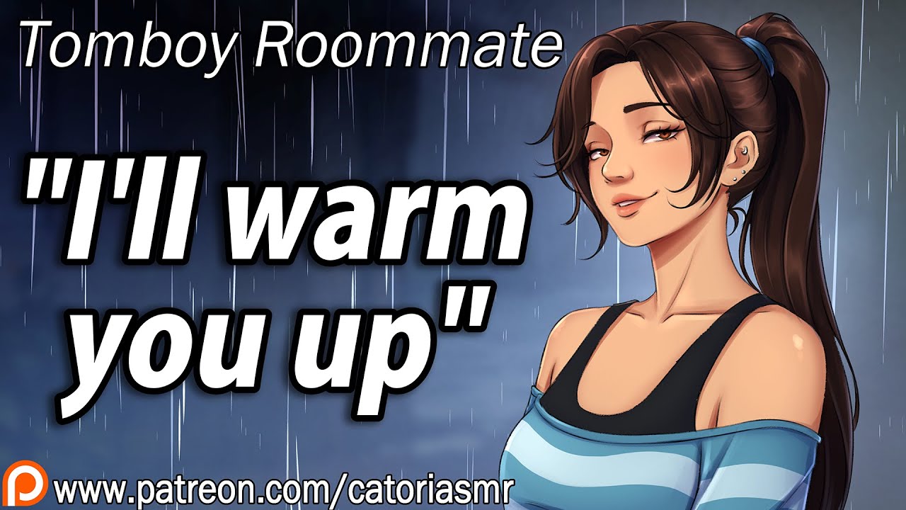 Cuddling Your Tomboy Roommate Turns into Something More [ASMR Roleplay] [Warms you Up]