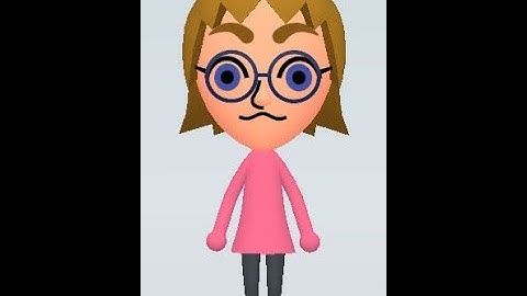 Nintendo CPU Wii/Switch Mii Character: Siobhán Mii