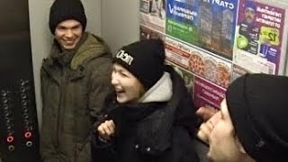 SHOCKING people in an elevator with beatbox #4