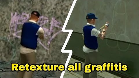 Bully AE - Retexture all graffitis