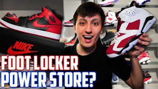 HEAT Sneakers SITTING at NEW Foot Locker POWERSTORE!