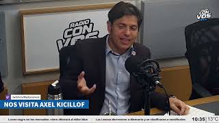 Kicillof. Exclusivo en #PaseLoQuePase sobre los conflictos con Milei, la economía, Venezuela y más