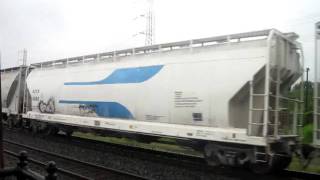 Norfolk Southern GP38-2 5614, once again pulls a local through Bound Brook