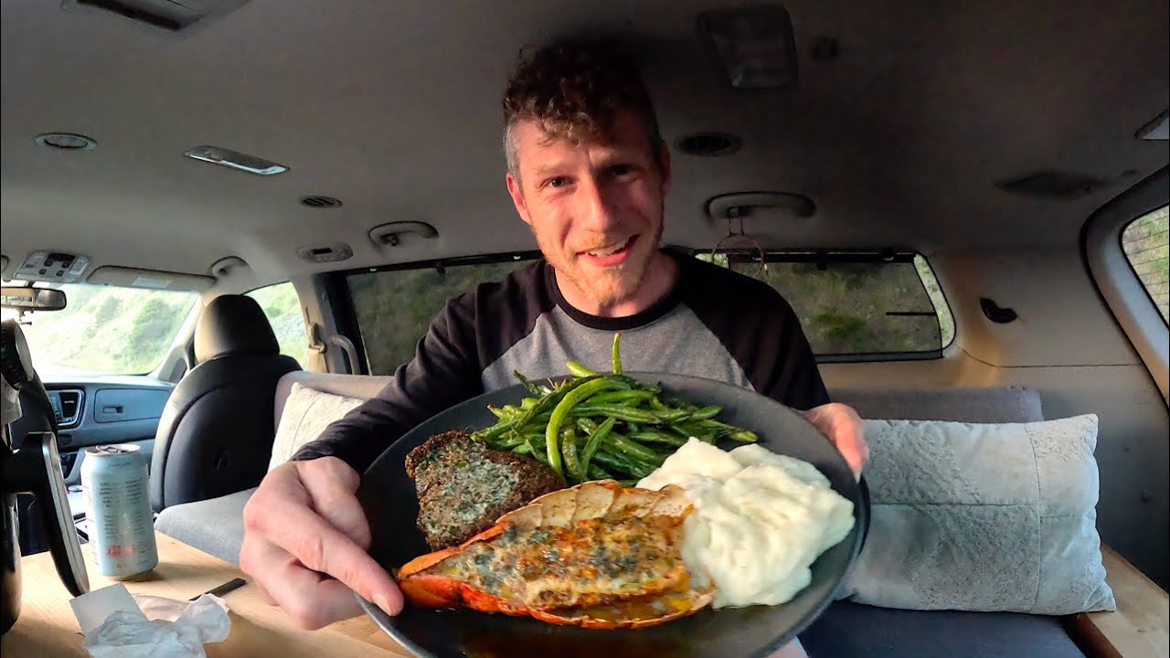 Penthouse View Stealth Camp and Cook | Roadside Surf and Turf