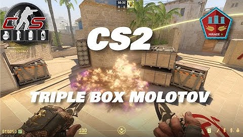 CS2 - Molotov Mirage Tetris to Triple