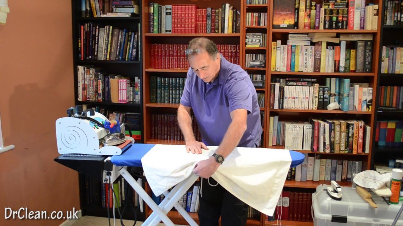 Ironing a Pillow Case DrClean YouTube