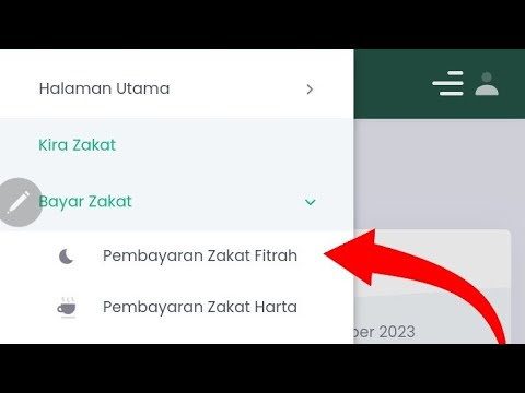Cara bayar zakat fitrah online Pulau Pinang apps maiZakat RM7 20/03/2024