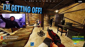 Myth RANTS about his base being WALLED in by Dafran while they were offline - OTV & Friends Rust