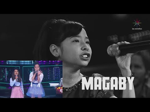 MAGABY & VALERIA "Creo en mi" en Pequeños Gigantes 2018 HD