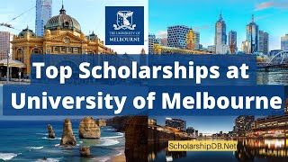 Fully funded undergraduate, Masters and PhD scholarships at University Of Melbourne 2022