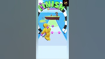 Rope Man 👨 Run lvl  43 #shorts #gamingwithrabia #ropemanrun