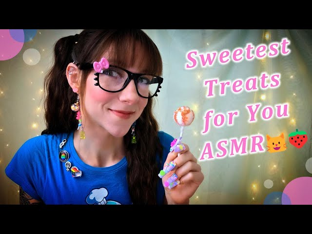 🐱🍭 Kitty Cat Candy Boutique Roleplay ASMR | Sweet Personal Attention, Tapping & Crinkles 🍬✨
