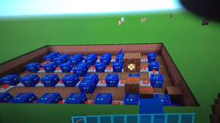 Pac Man theme song in Minecraft