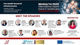 BEHEALTH 2025 - Panel 3: One Health Research Infrastructures