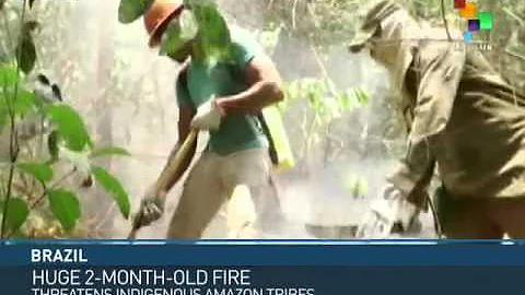 Brazil: Huge Fire Threatens Amazon Indigenous Tribes