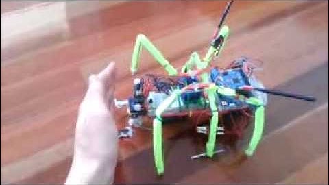 3 Servo Hexapod based on Arduino Leonardo LEO v1.1
