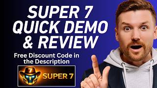 Super 7 Quick DEMO & Review | Free Discount Code