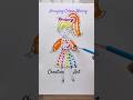 Creative Art Ideas #drawing #viral #cricket #trending #kids #art #cartoon#bhoot