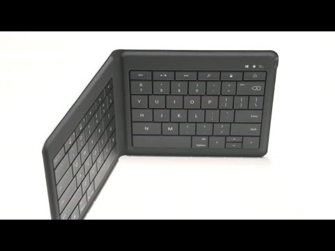 Videó: Hogyan párosíthatom a Microsoft összecsukható billentyűzetét az iPaddel?
