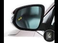 Aftermarket blind spot monitor with RCTA for Toyota RAV4 installation