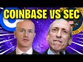 COINBASE CEO ISSUES HUGE RESPONSE TO THE SEC