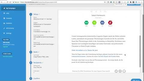 Translating SendInBlue email campaigns using Translation Exchange