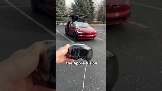 Making Apple Vision Pro My Tesla’s Key 🥽🔑