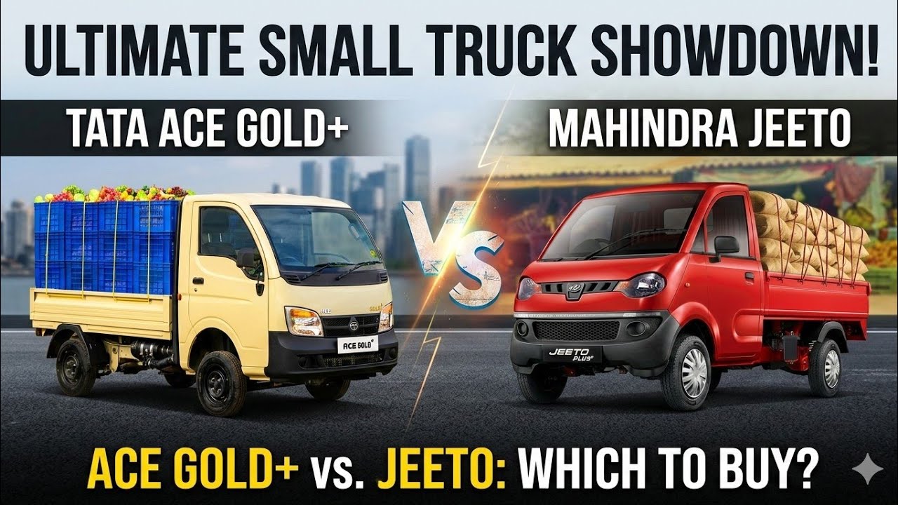 Tata Ace Gold vs Mahindra Jeeto | ಯಾವದು ಹೆಚ್ಚು ಲಾಭ? | Kannada Business Review