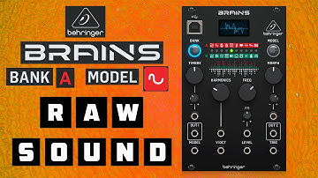 Behringer Brains - A2 - Waveshaping MODEL - RAW SOUND