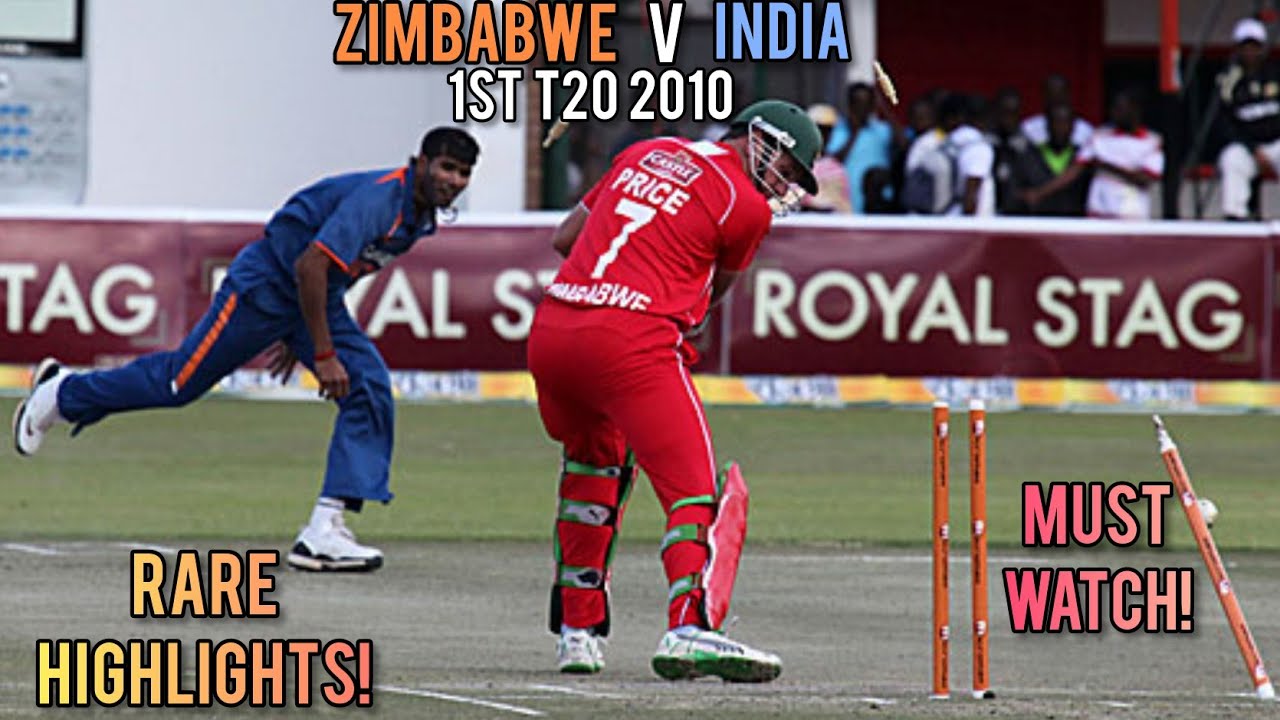 Zimbabwe V India 1st T20I 2010 Full Highlights Must Watch!