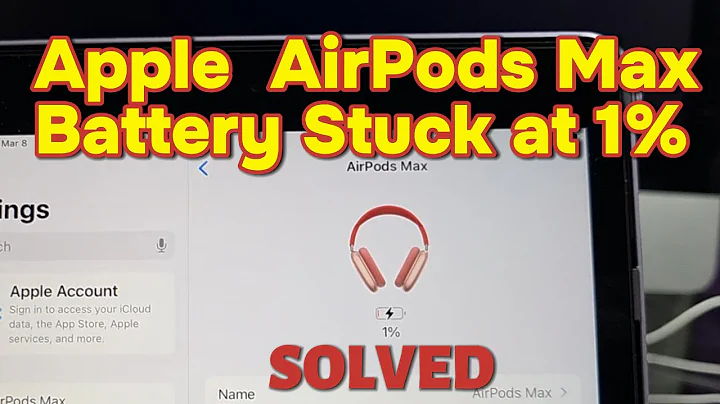 Apple AirPods Max 1% Battery -  SOLVED! #airpodsmax #apple