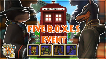 How To Do Five B.O.X.E.S. Event In Wizard101!! (Complete Guide)