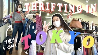 come thrift with me in TOKYO!☆ (+try on haul) screenshot 1