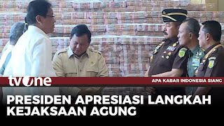Download lagu Kejagung Serahkan Uang Pengganti Kerugian Negara Rp13,2 Triliun | tvOne