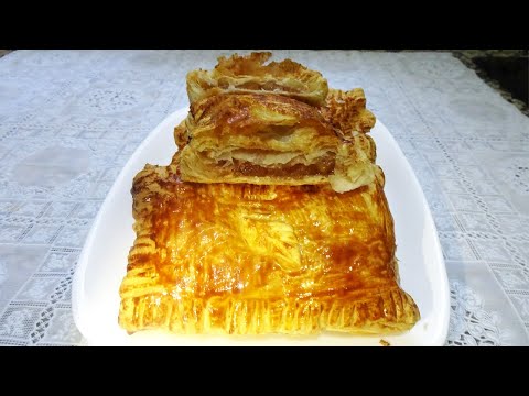 PASTELITOS DE MANZANA CON MASA DE HOJALDRE