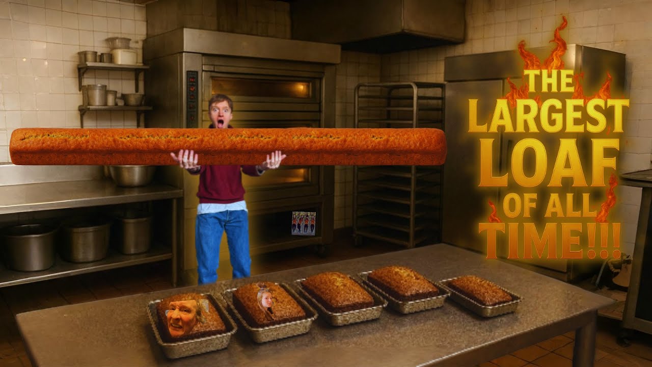 We Made The Largest Loaf Of Banana Bread Of All Time