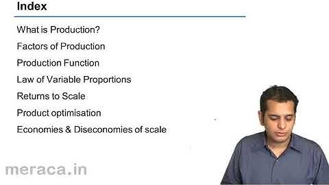 Introduction to Theory of Production   CA CPT   CS & CMA Foundation   Class 11   Class 12