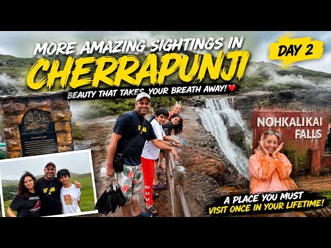 😱 This Place Doesn’t Feel Real! Cherrapunji Left Us Speechless