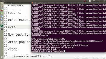 How to install MonogoDB PHP Driver in Xampp (Ubuntu)