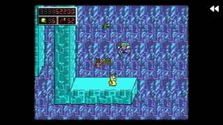 commander keen 4 jumping mushroom clips on higher platform? what causes this?