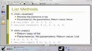 Celebrity Python for Engineers: Lists 1 (Screencast) Profile