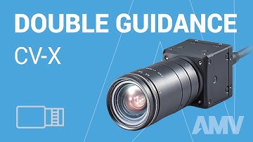 HANWHA collaborative robot double guidance by KEYENCE CV-X vision system