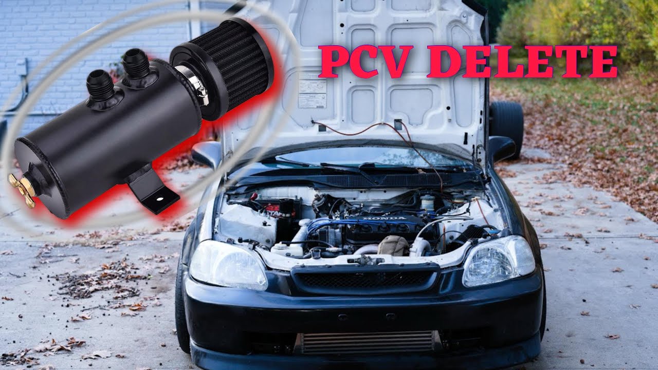 Установка маслоуловителя Evil Energy на Tubro Civic