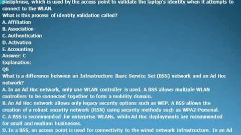 PW0-071 Certified Wireless Technology Specialist - Sales (CWTS)