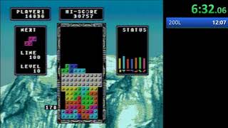 [MD] Tetris - Level 15 in 11:58
