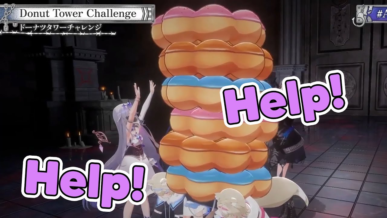 Biboo is too small to put that ring on the top【#Advent3D】