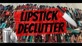 MASSIVE LIPSTICK DECLUTTER OVER 500!!!!!! | MY LIPSTICK COLLECTION | MAKEUPMOLLY