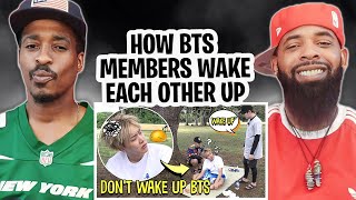 TRE-TV REACTS TO -How BTS Members Wake Each Other Up