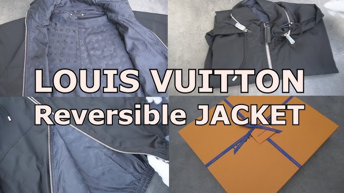 Louis Vuitton Grey Windbreaker Spring Jacket