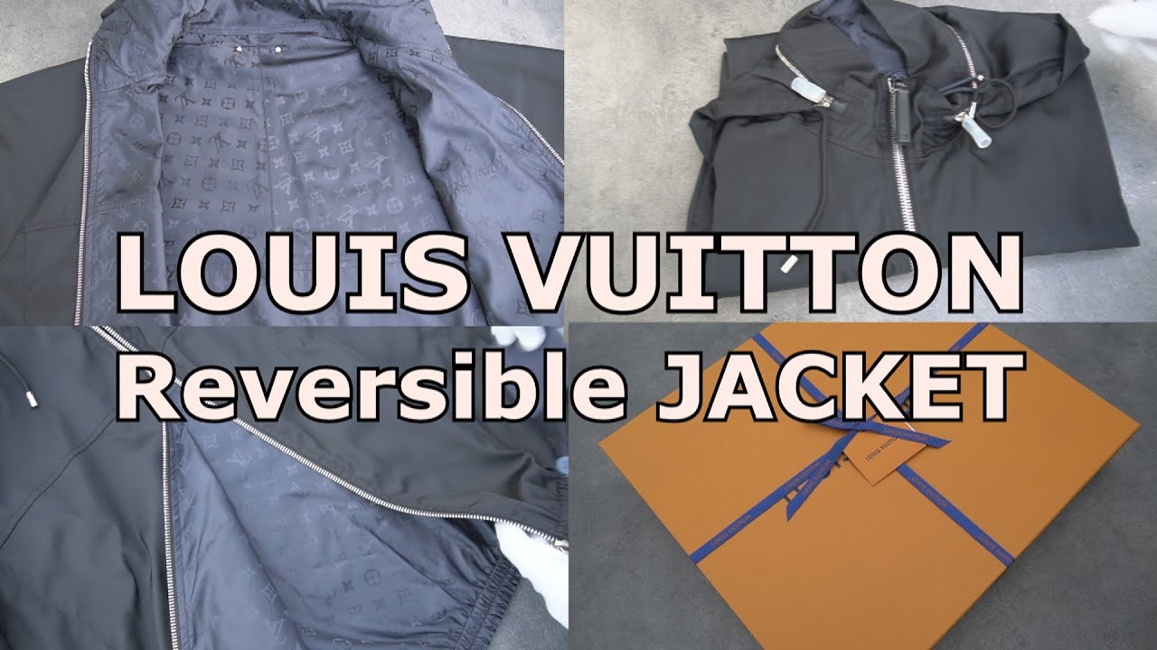 Louis Vuitton 3M Reflective Windbreaker Jacket LV monogram